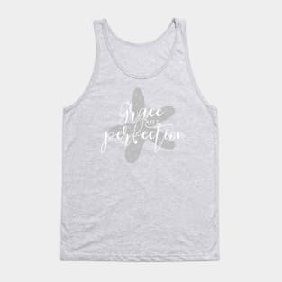 Grace Not Perfection - Grey - Starfish Art Tank Top